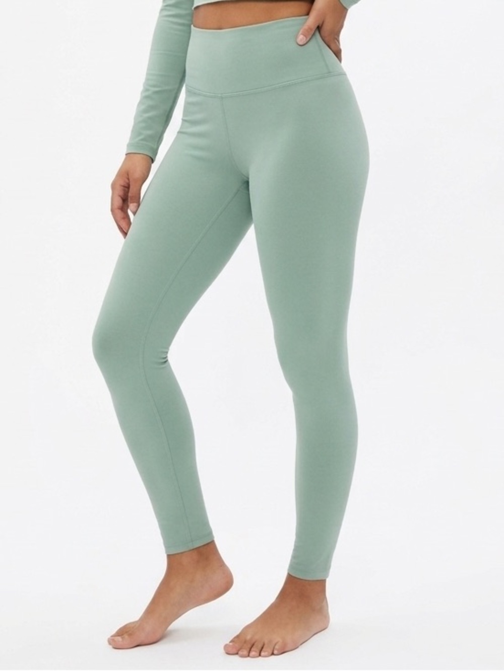 Wild Fable Sage Green High-Waist Leggings